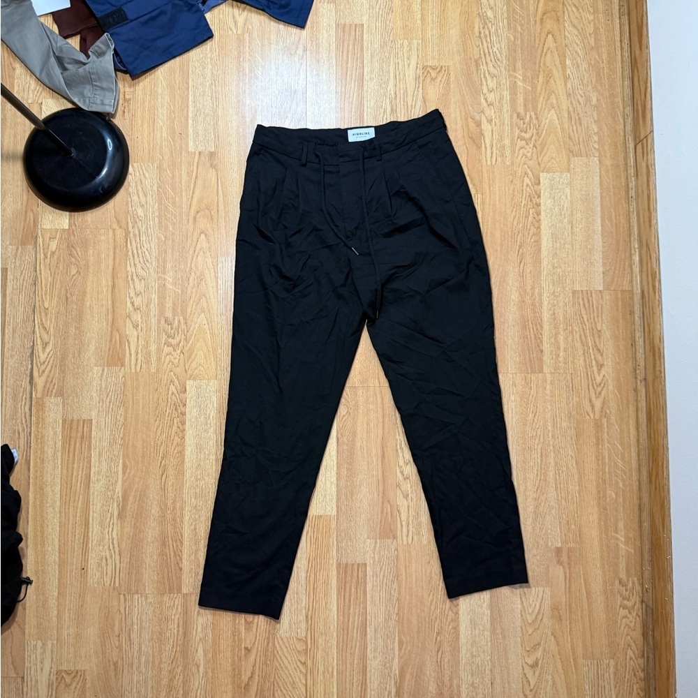 Elegant Black Men's Dress Pants